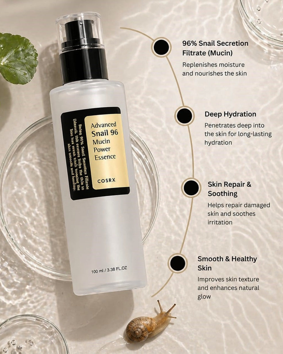 Advanced Snail 96 Mucin Power Essence 100ml