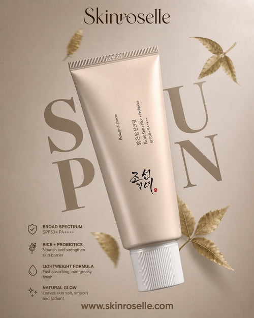 BEAUTY OF JOSEON RELIEF SUN : RICE + PROBIOTICS (SPF50+ PA++++)
